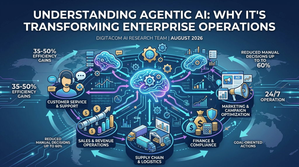 Agentic AI vs Traditional AI comparison", "Autonomous agent decision-making workflow
